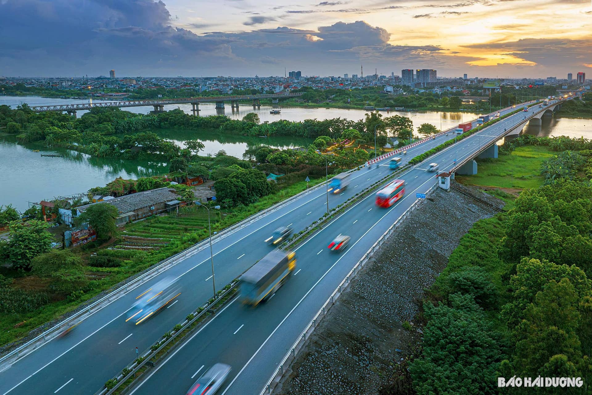 Đường vào trung tâm Hải Dương