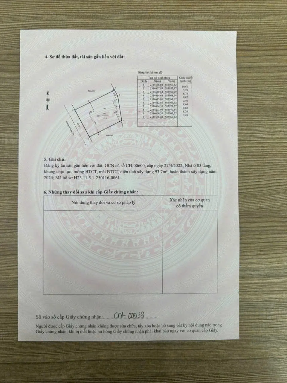 Sang nhượng căn nhà mới tinh chưa ở "Khu Biệt Thự Cao Cấp Đỉnh Long" thành phố Hải Dương (cũ) - ảnh 3