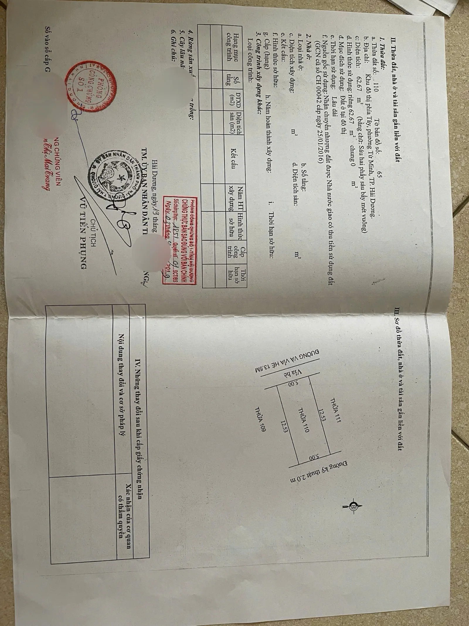 Bán lô đất (6x tr/m2) Hướng Nam - An Dương Vương  phường Tân Hưng, Hải Phòng (HD cũ) - ảnh 2